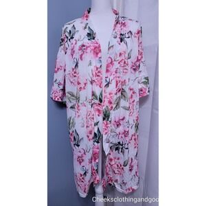 Show Me Your Mumu Open Drape Floral Cardigan Women's size OS One Size